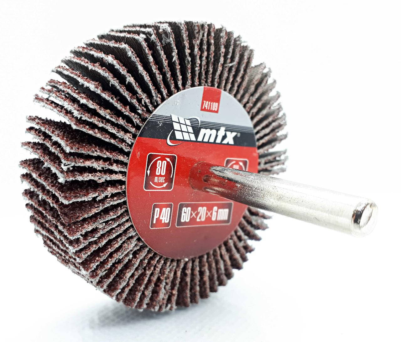 

Круг лепестковый для дрели, P40, 60 х 20 х 6 мм, MTX (741109)