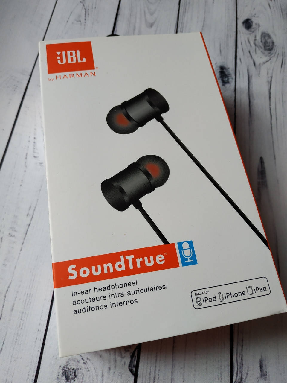

Наушники JBL SoudTrue (черный)