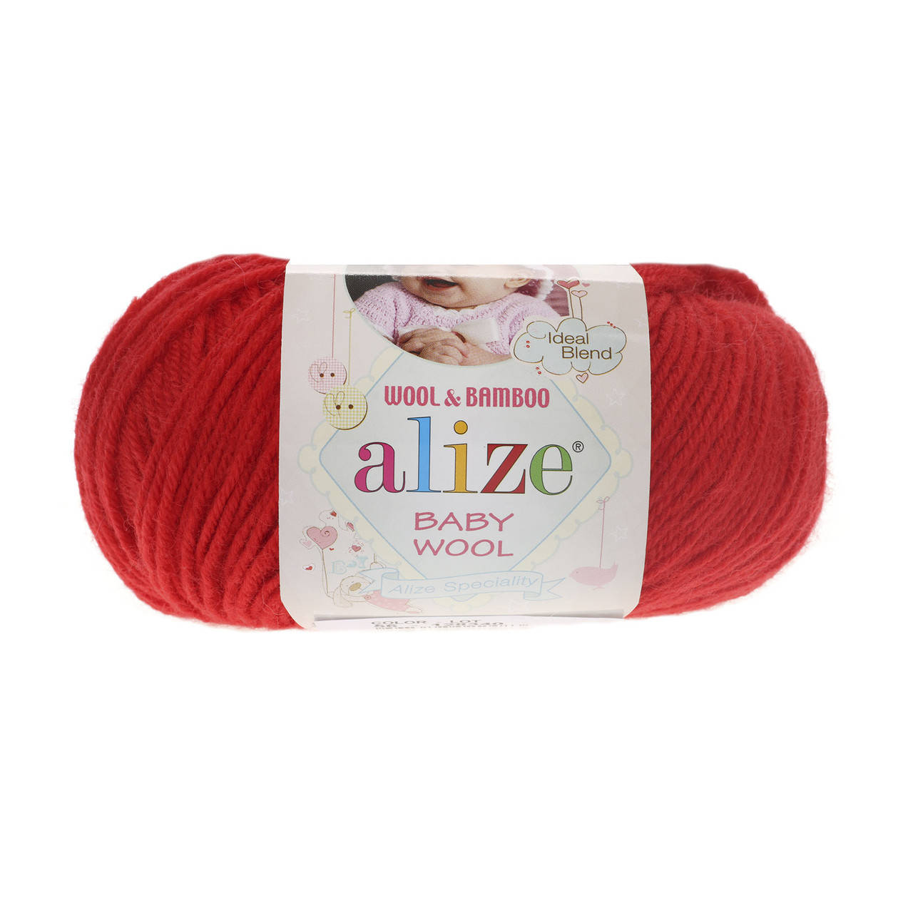 

Alize Baby Wool красный №56