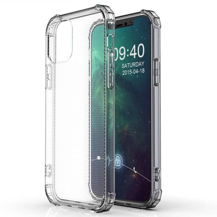 

Противоударный прозрачный чехол iPhone 12/12Pro