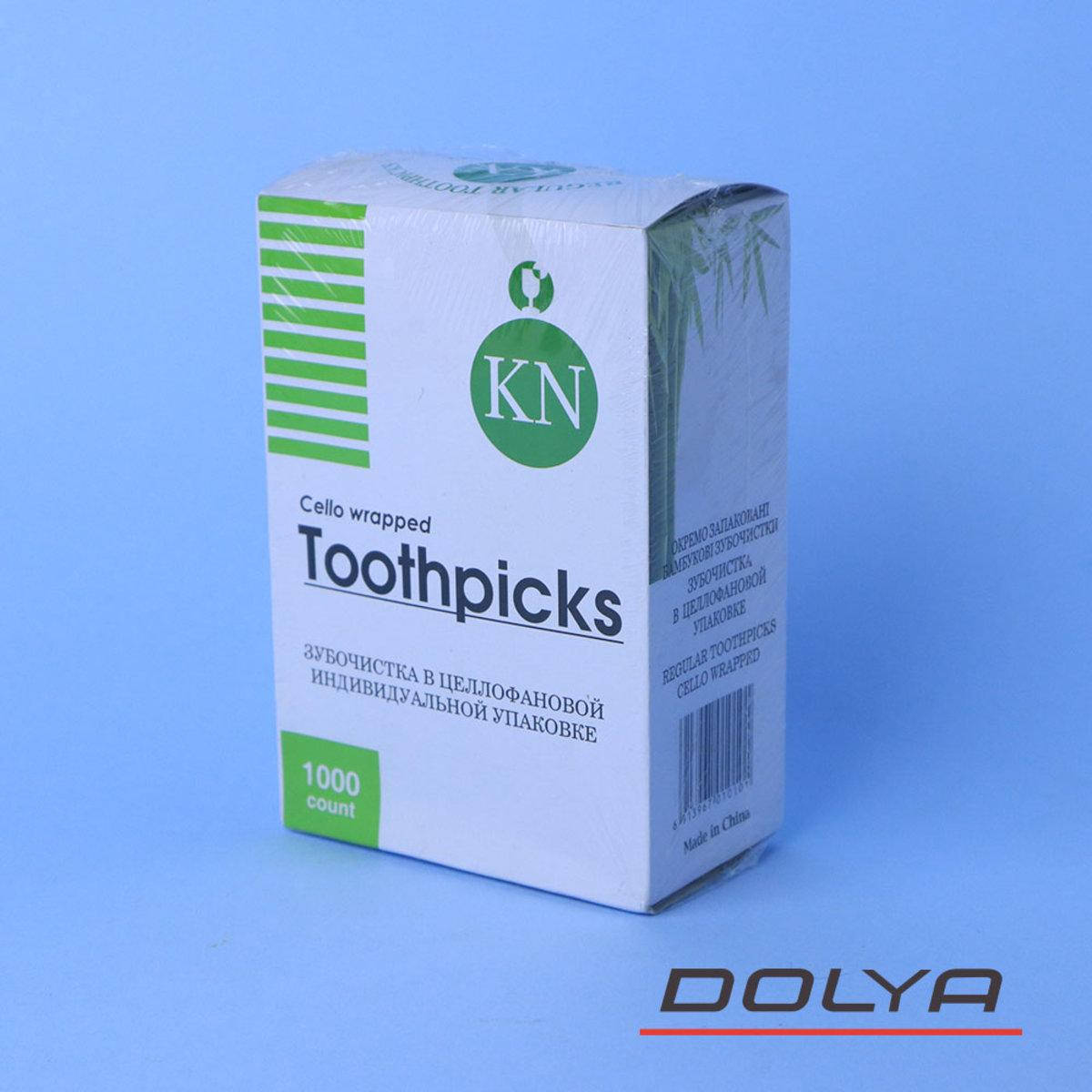 

Зубочистки в целлофановой упаковке (1000 / упак) (50 / ящ) (Артикул: 000000748)