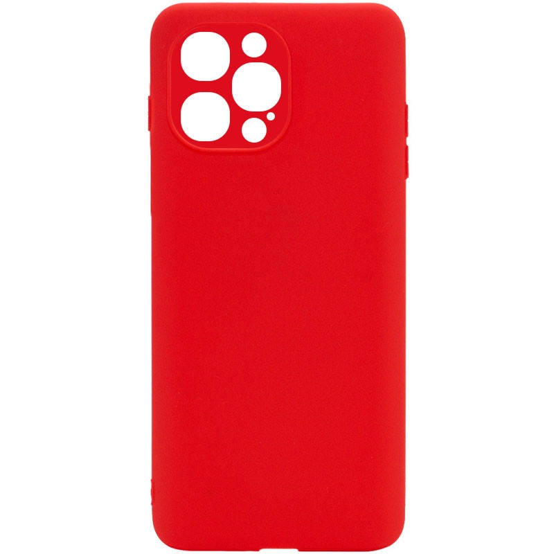 

Силиконовый чехол Candy для Apple iPhone 13 Pro Max (6.7"), Красный
