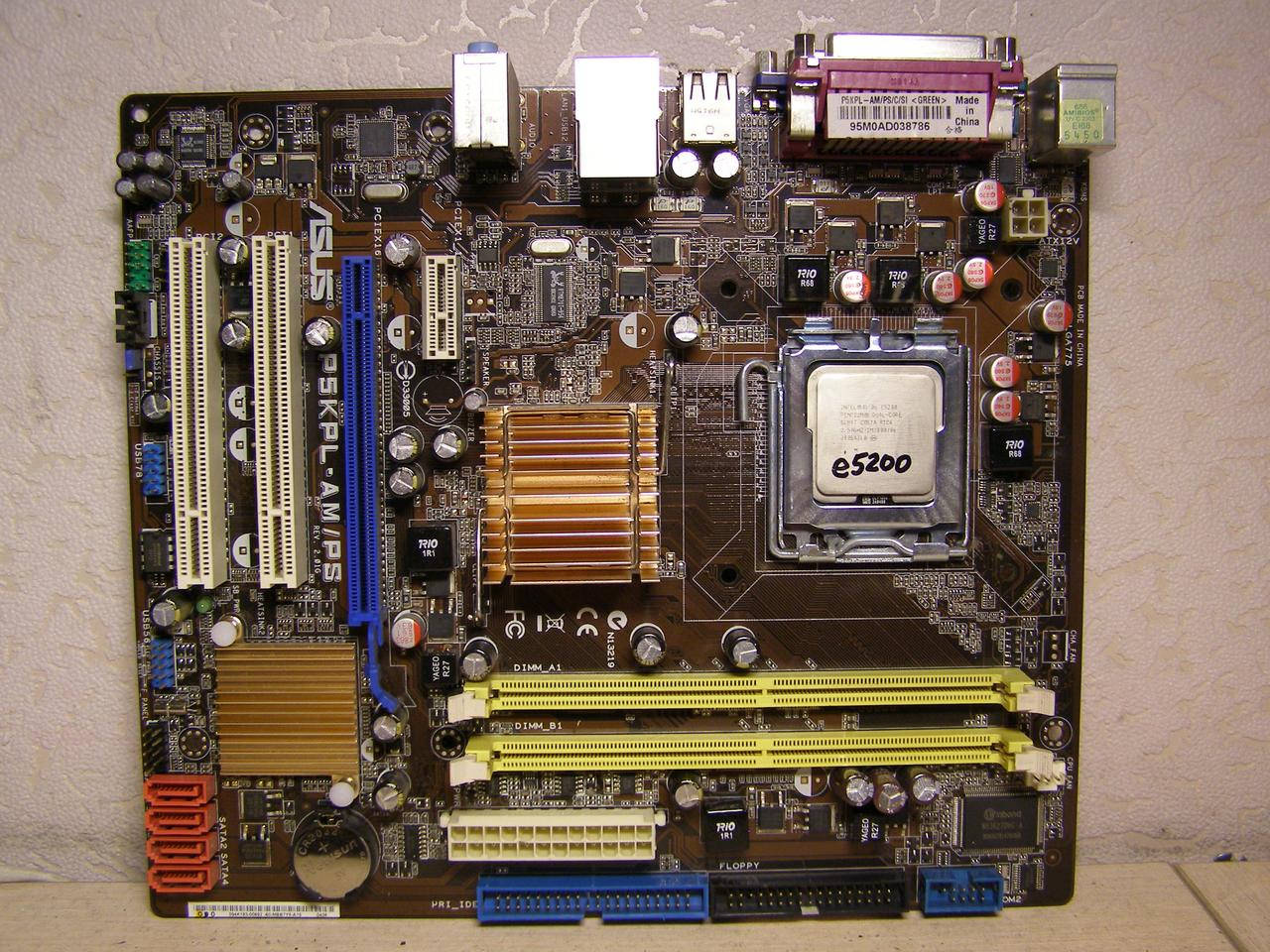 

Материнская плата ASUS P5KPL-AM / PS