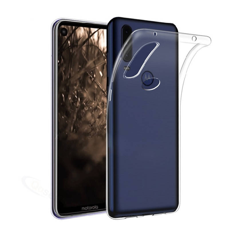 

Ультратонкий 0,3 мм чехол для Motorola One Vision прозрачный, Разные цвета