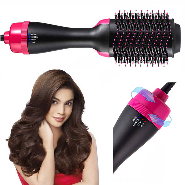 

Фен щетка One Step Hair Dryer 3 в 1 для укладки волос фен браш расческа воздушный стайлер с ионизацией