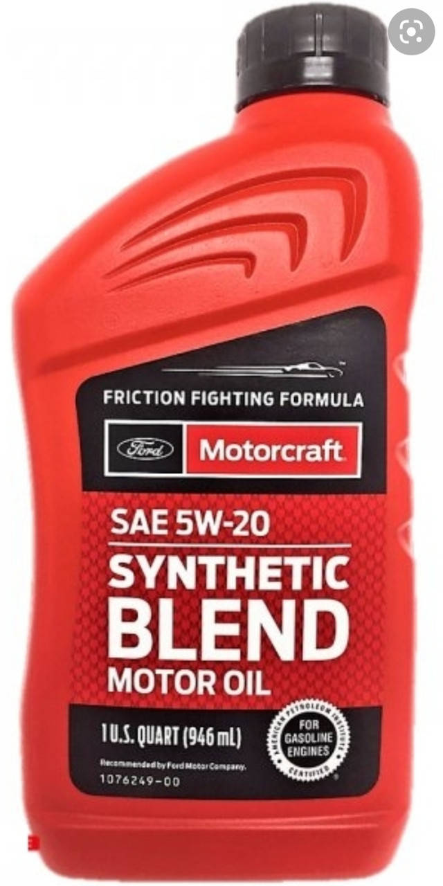 

Моторное масло Ford/Motorcraft 5W20 Synthetic Blend XO5W20QSP / XO-5W20-Q1SP 0.946л