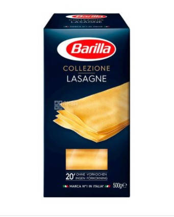 

Barilla Lasagne Collezione, 500 г, Макароны Барилла Лазанья