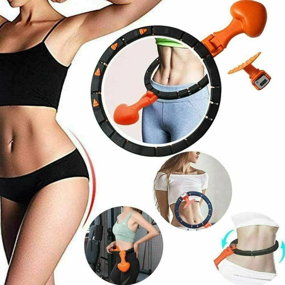 

Обруч для похудения не падающий HULA Hoop LED