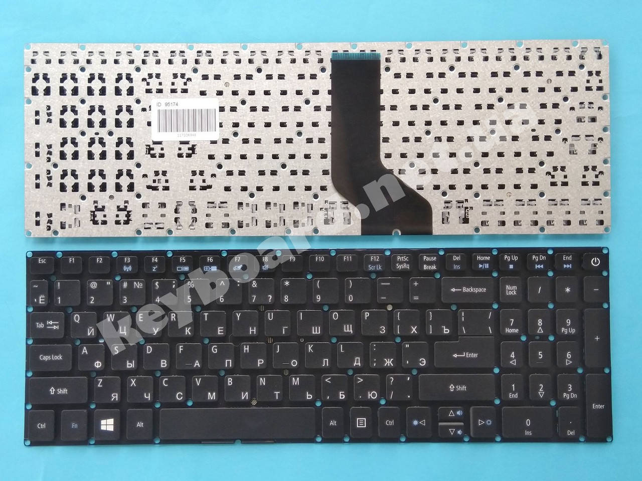 

Клавиатура для ноутбука Acer Aspire A315-41G, A315-41, Черный
