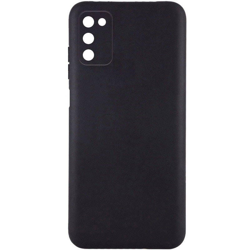 

Силиконовый чехол на Samsung Galaxy A03s / Самсунг, Черный