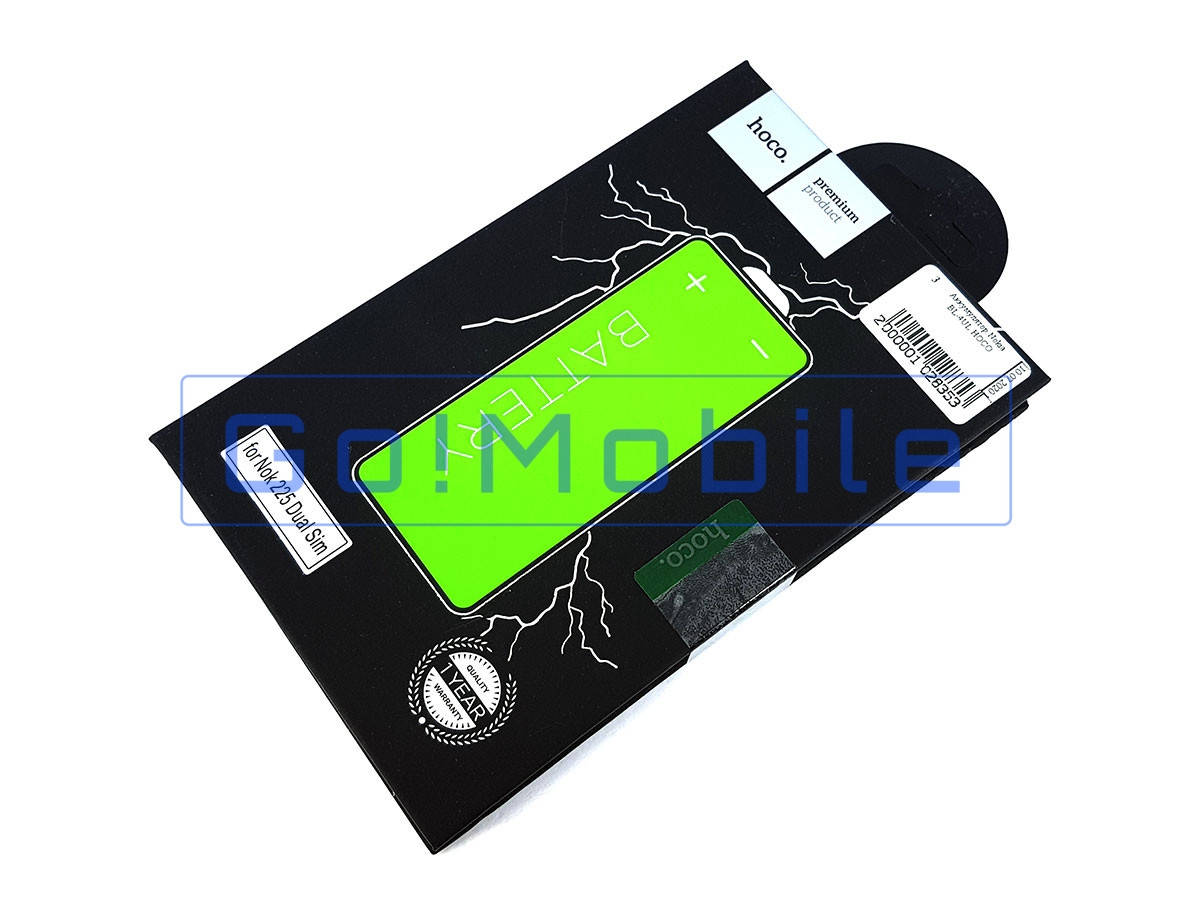 

Аккумулятор для Nokia BL-4UL, Nokia 225 (RM-1011), Nokia 230 (RM-1172) HOCO