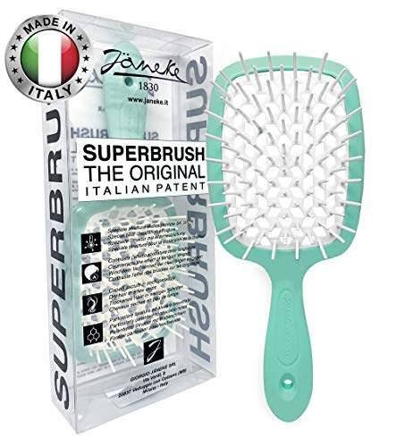 

Расческа Janeke superbrush the original Мятный/Белый