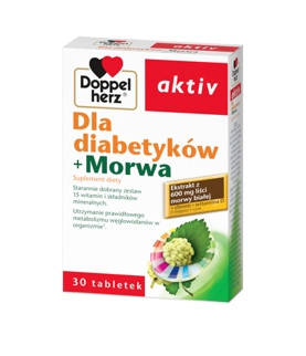 

Doppelherz aktiv при диабете с экстрактом листьев шелковицы витамины, хром, селен 30 таблеток