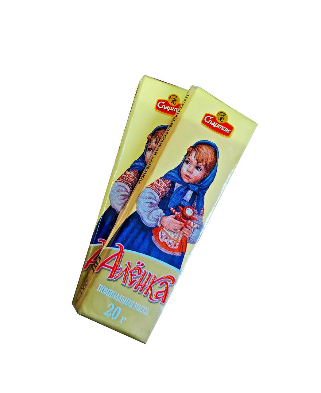 

5-шоколад Аленка 20г. тм Спартак