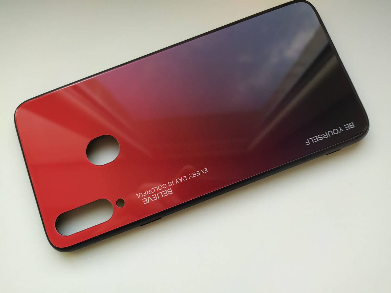 

Чехол градиент стеклянный для Samsung Galaxy A20S