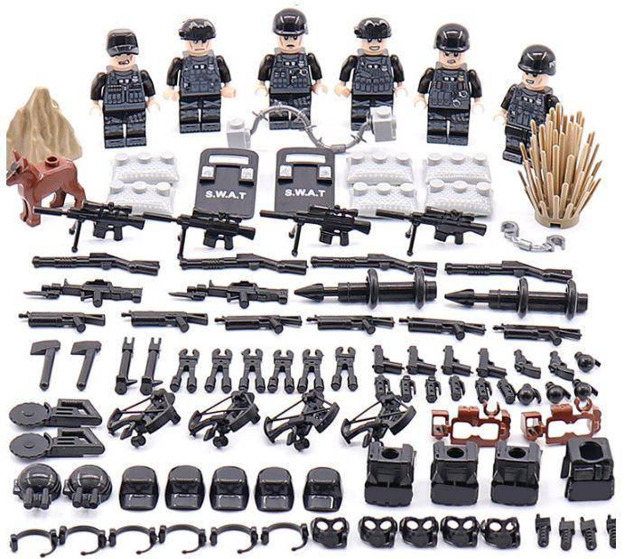 

Swat "Черный Ястреб" Конструктор военный BrickArms