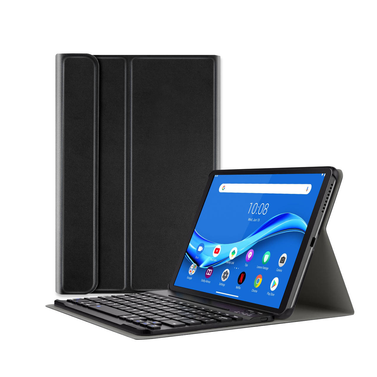 

Чехол AIRON Premium для Lenovo tab M10 PLUS X606 с Bluetooth клавиатурой Black, Черный