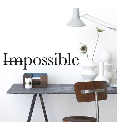 

Текстовая наклейка Possible (мотивационная наклейка возможно все), Разные цвета