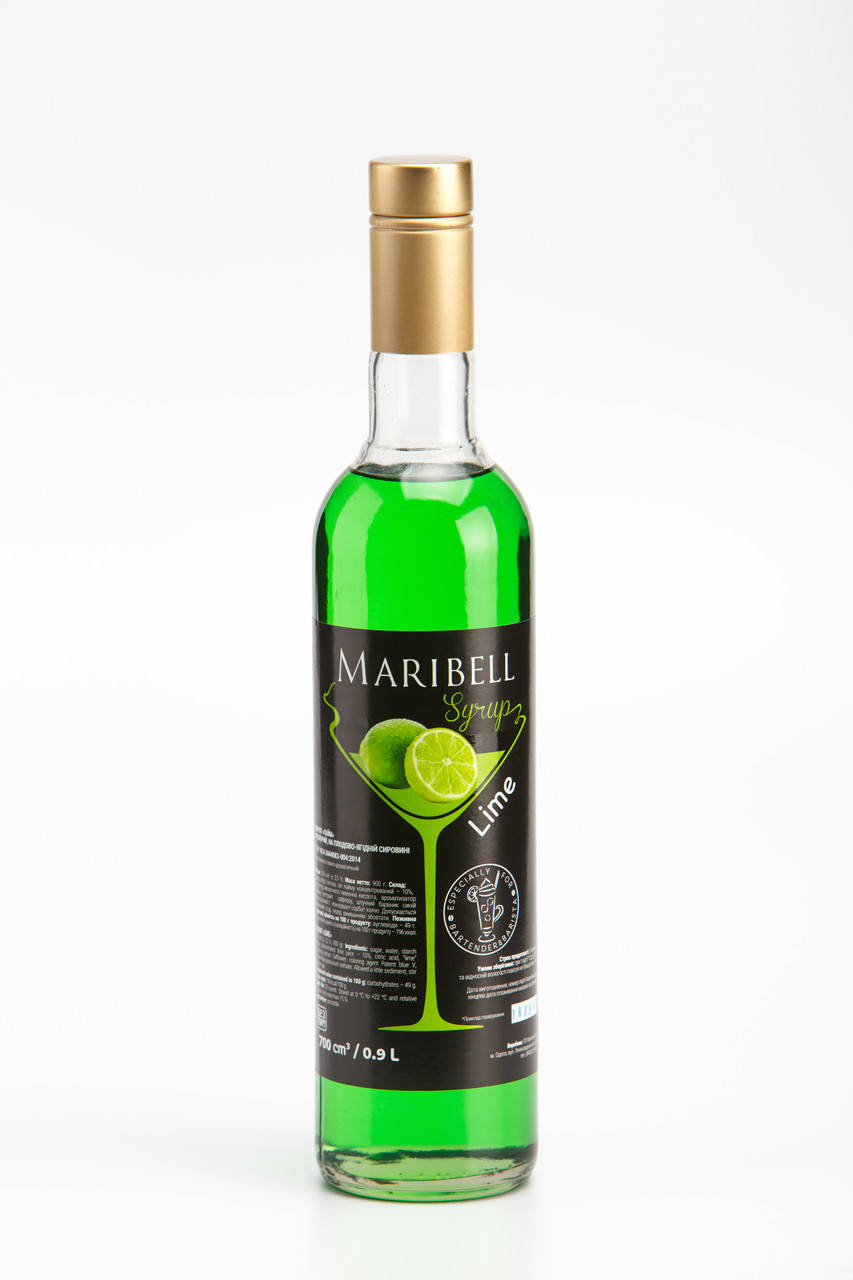 

Сироп ТМ Maribell Лайм