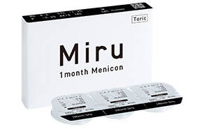 

1+1=3 Контактные линзы Miru 1 Month Menicon Toric Miru