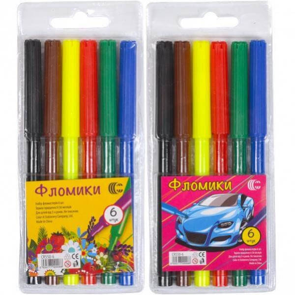 

Фломастер 6 цветов "Фломики"
