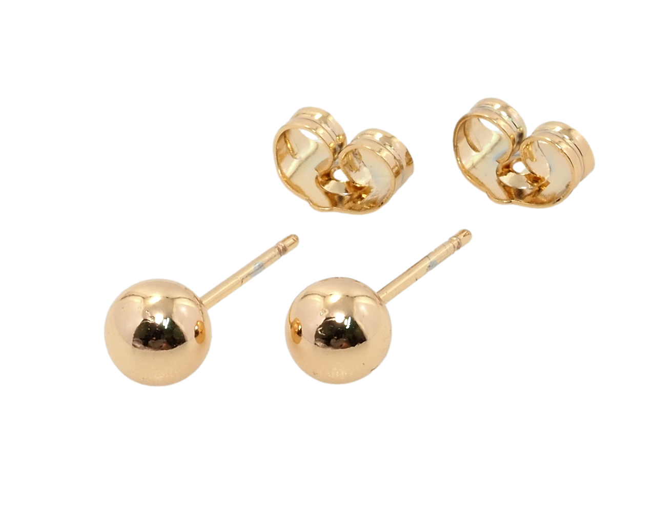 

Серьги Xuping Позолота 18K гвоздики (пусеты) "Шарики" ø 6мм