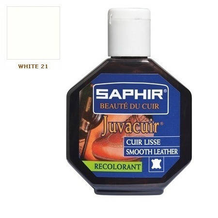 

Краска для обуви и кожгалантереи Saphir Juvacuir 75 ml белый #21