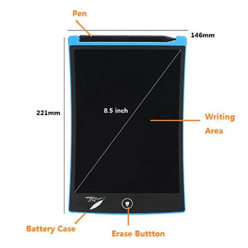 

Планшет для рисования LCD Writing Tablet с 8,5 дюймовым LCD экраном