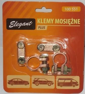 

Клеммы аккумуляторные Elegant EL 100 551 цинк, латуное покрытие