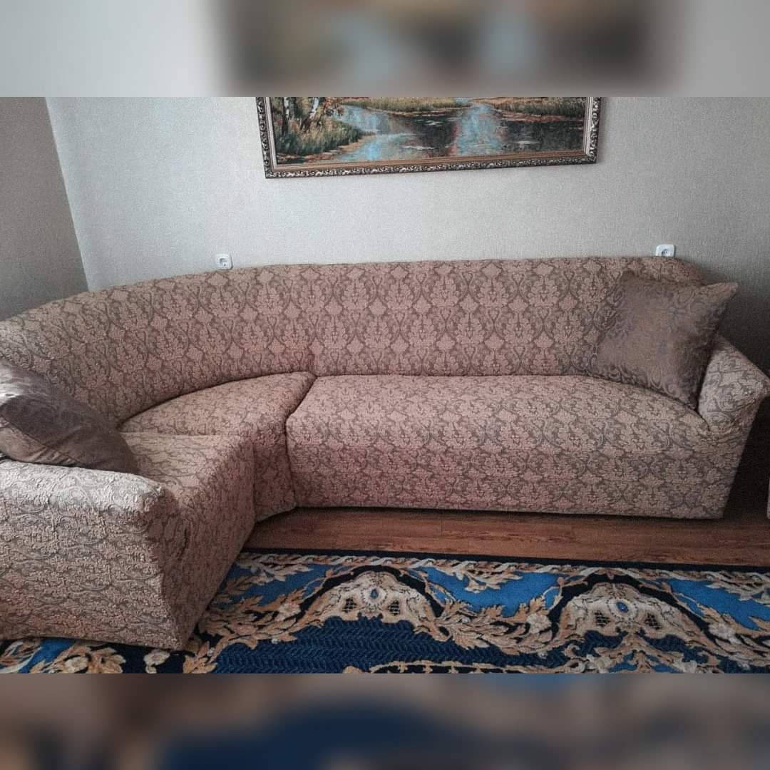 

Жаккардовые чехлы на угловые диваны