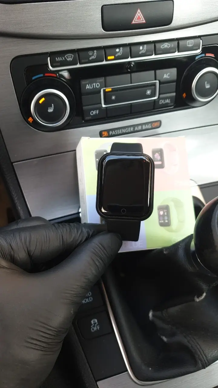 

Smart watch black, смарт годинник чорний, часи для iphone android