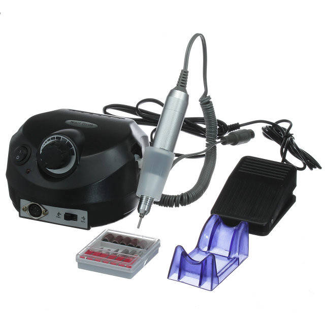 

Фрезер для маникюра и педикюра Nail Master DM-202 на 25000 оборотов 30W, Янтарный