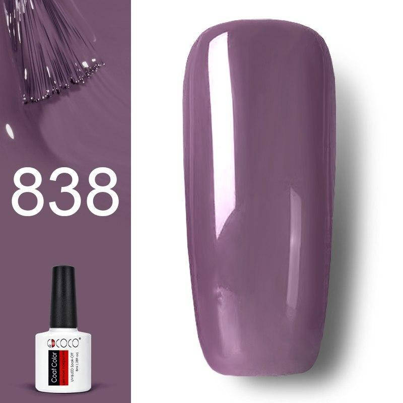 

Гель лак Gdcoco N838 (серо-сливовый)