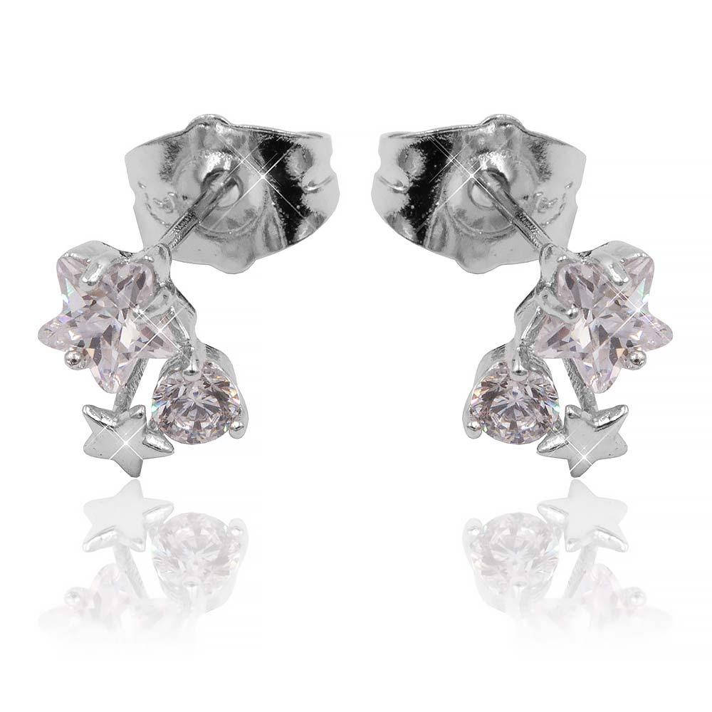 

Серьги-гвоздики родий 0,8 см