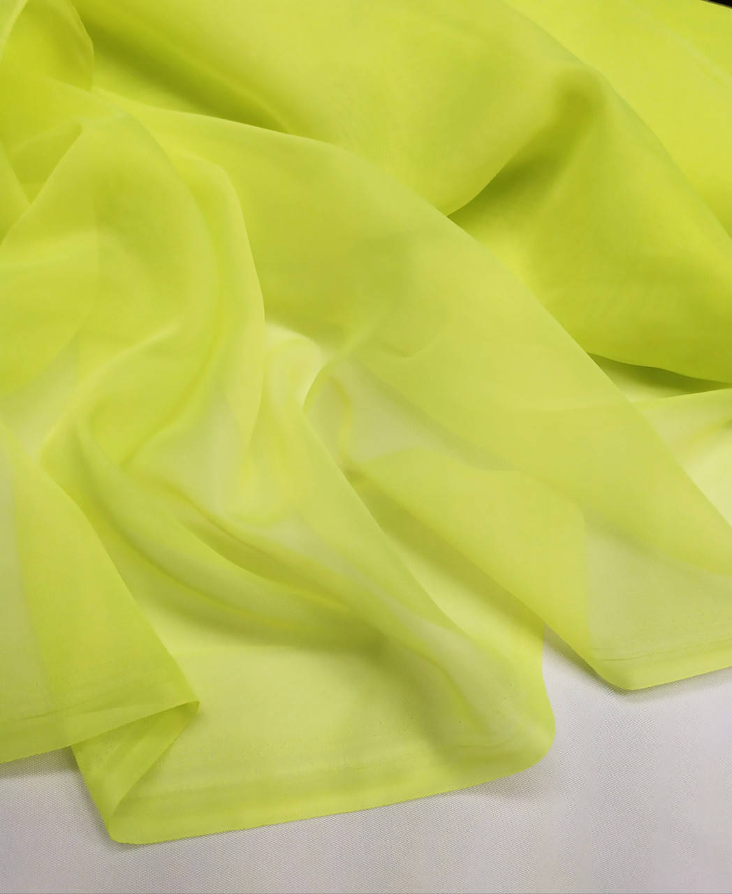 

Шифон гардинный, ширина 280см Лимонный Т 1-61