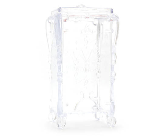 

Контейнер для квадратных безворсовых салфеток и ватных дисков, прозрачный