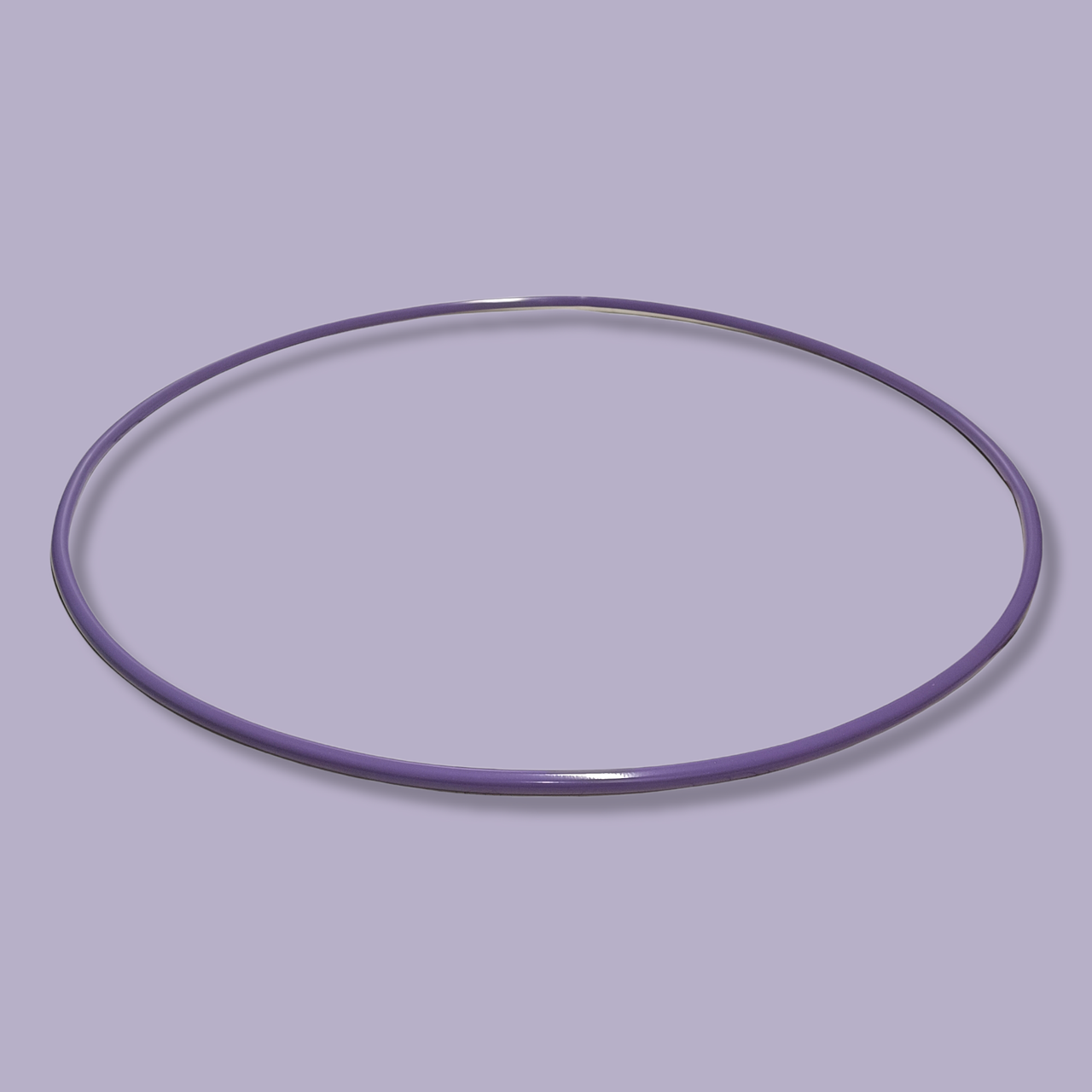 

Обруч гимнастический металлический 94 см сиреневый