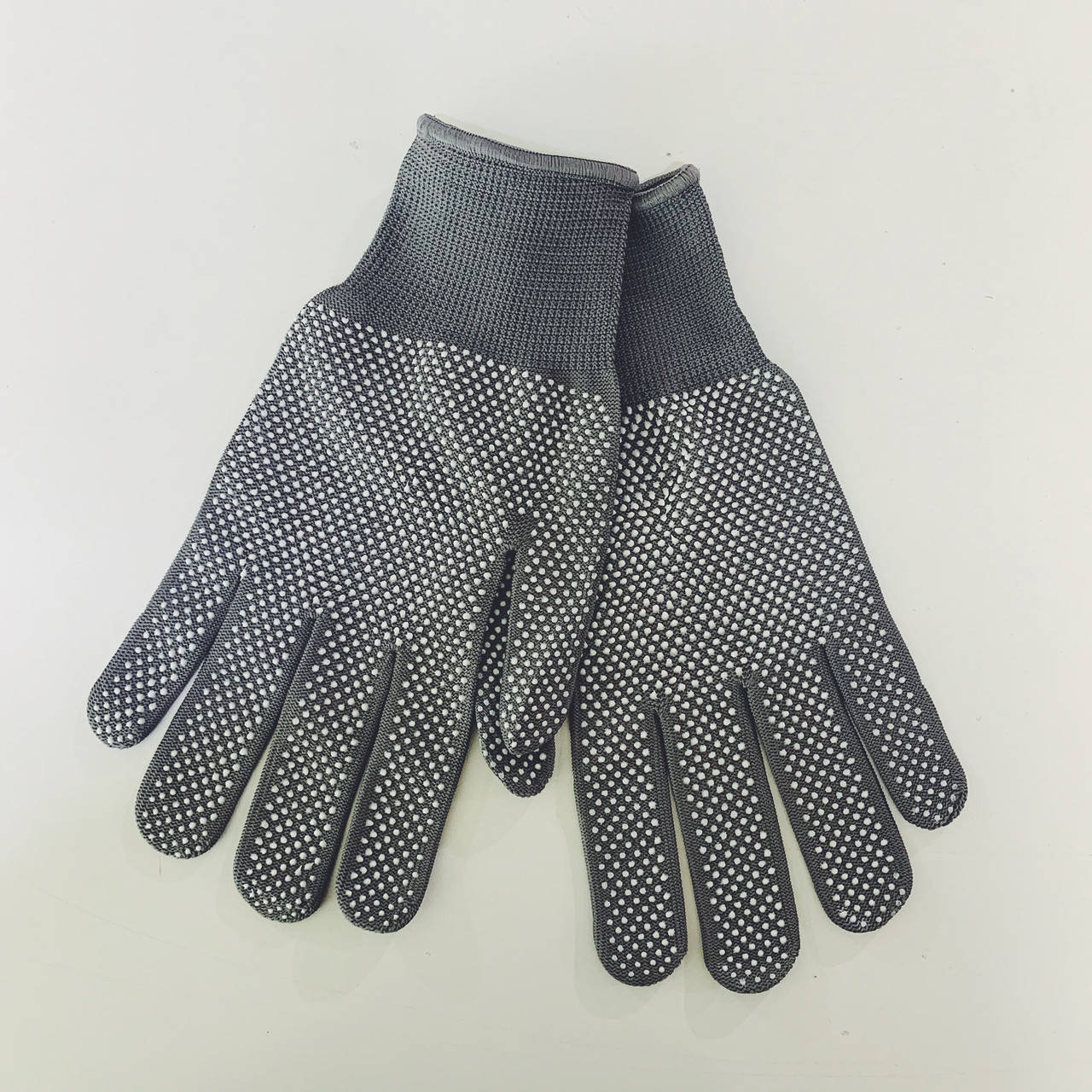 

Перчатки трикотажные синтетические с ПВХ точкой, Синий