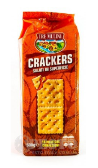 

Крекер Tre Mulini Crackers солоний 500гр.