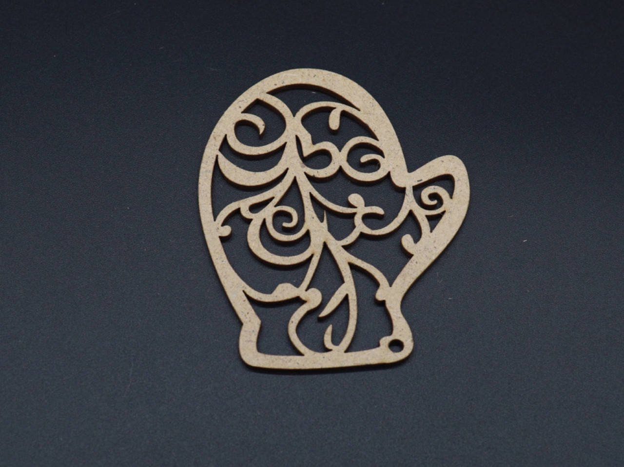 

Деревянная рукавичка для росписи. 9см