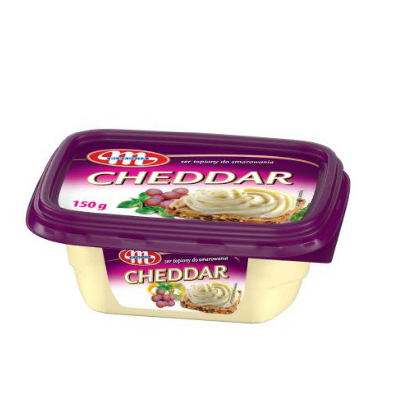 

Плавленный сыр "Mlekovita Cheddar" фасовка 0.150 kg