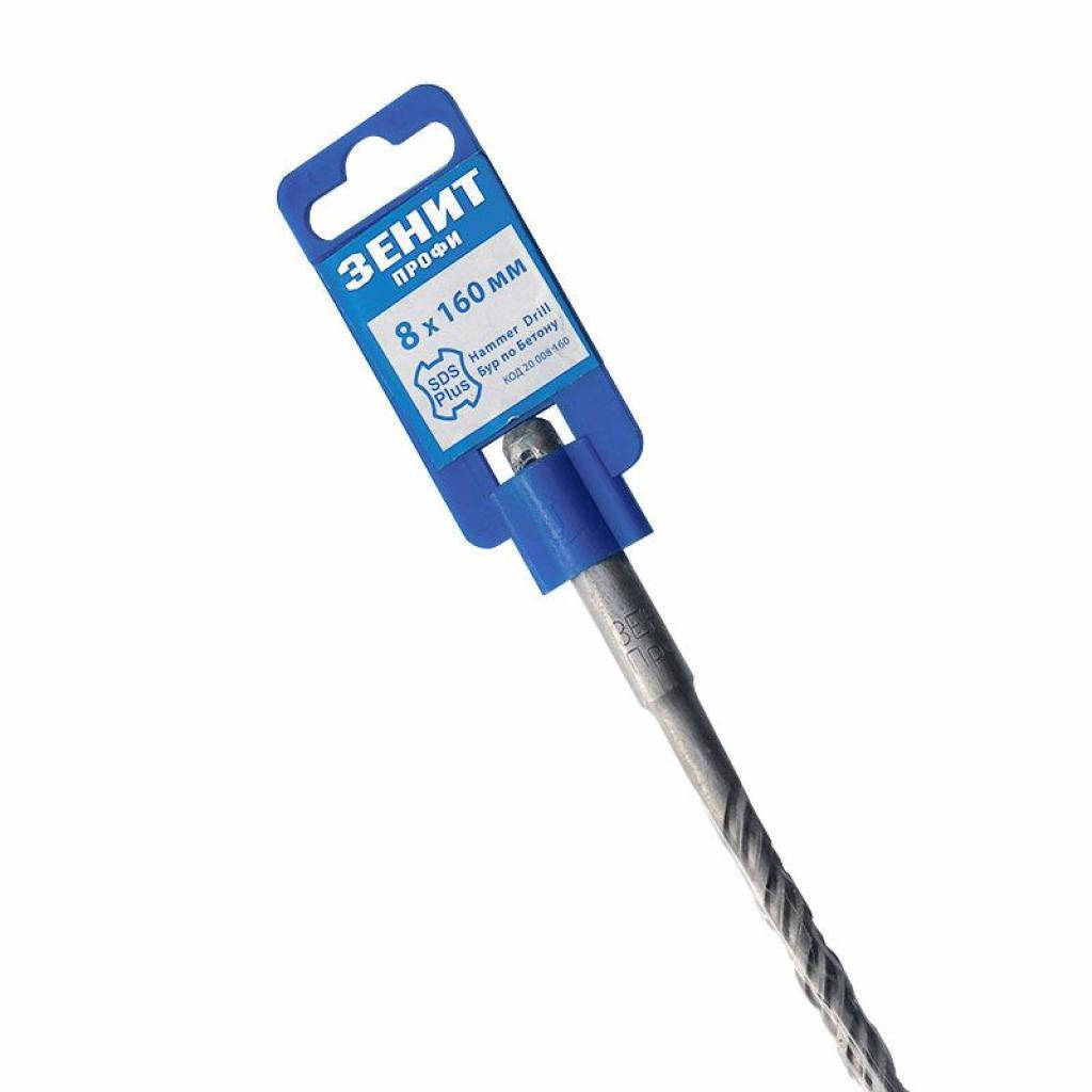 

Бур Зенит Профи SDS-Plus 8х160 мм, спираль 4S 8х160 мм,