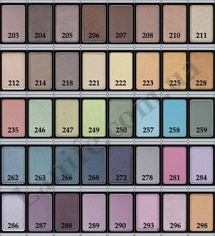 

Artdeco Eyeshadow Matt Пудровые Тени матовые Ардеко в ассортименте