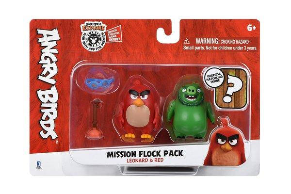 

Игровая фигурка Jazwares Angry Birds ANB Mission Flock Ред и Леонард (ANB0010)