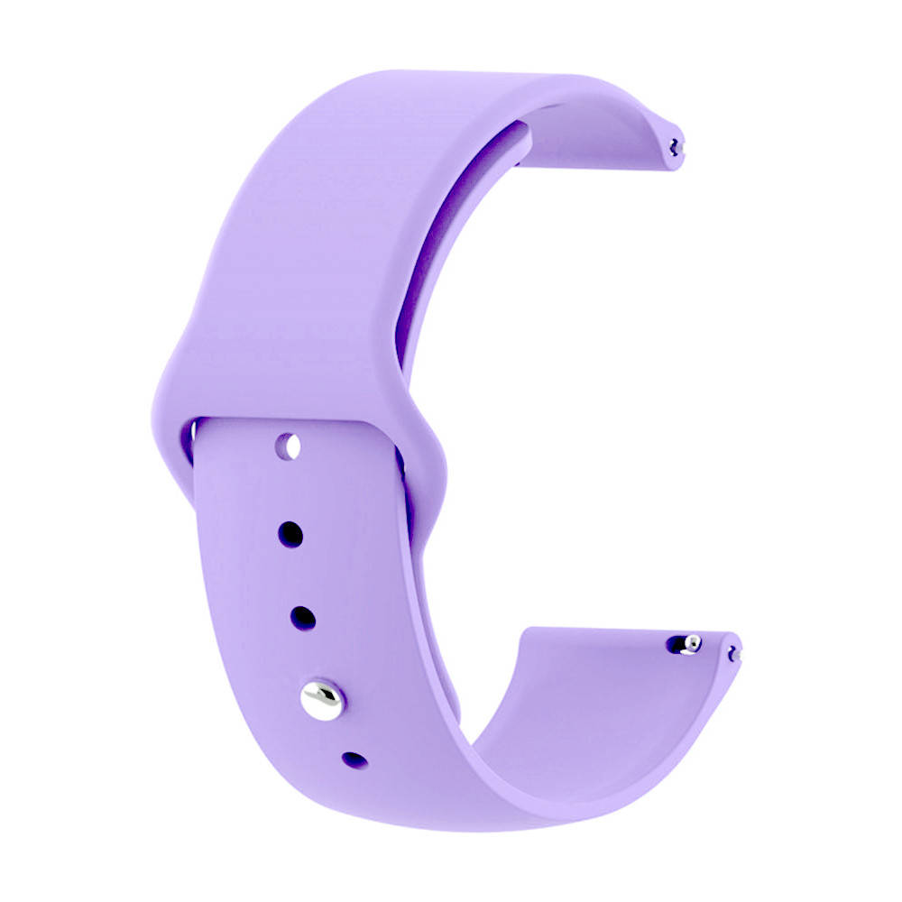 

Сменные ремешки для Amazfit Bip / Браслет для Amazfit Gts / Gts2 / Gts mini силиконовые Lilac