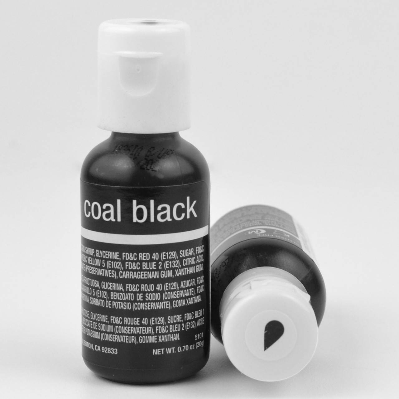 

Гелевая краска Chefmaster Черная/Coal Black 20 гр
