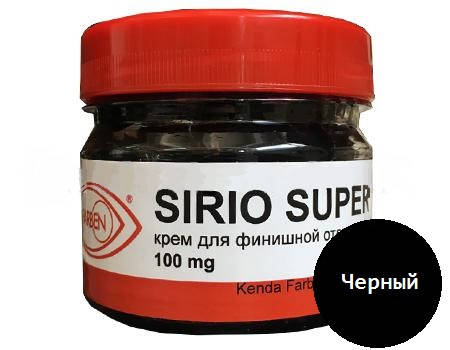 

Крем финишный SIRIO SUPER 100мл, цв. Черный с эффектом самополирования, сильный блеск