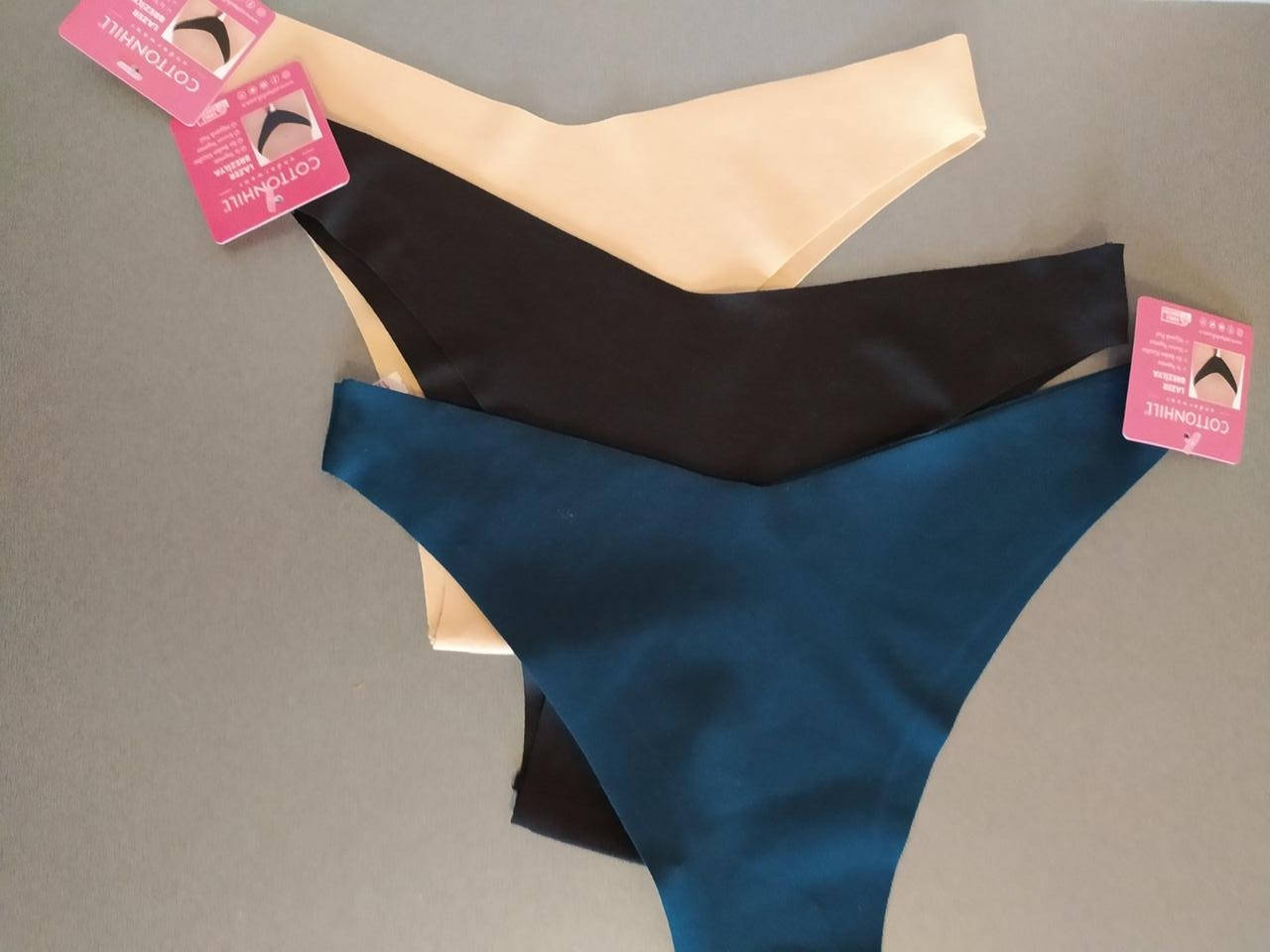 

Оригинальные бесшовные трусики - комплект 3 шт.