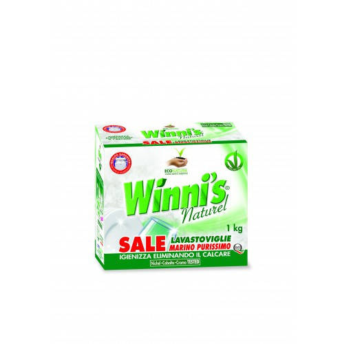 

Гіпоалергенна сіль для посудомийних машин WINNI'S SALE LAVASTOVIGLIE 1 кг, арт.060297