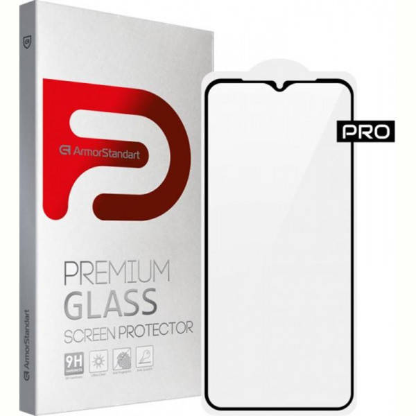 

Защитное стекло Armorstandart Pro для Vivo V21e Black (ARM59539), Черный